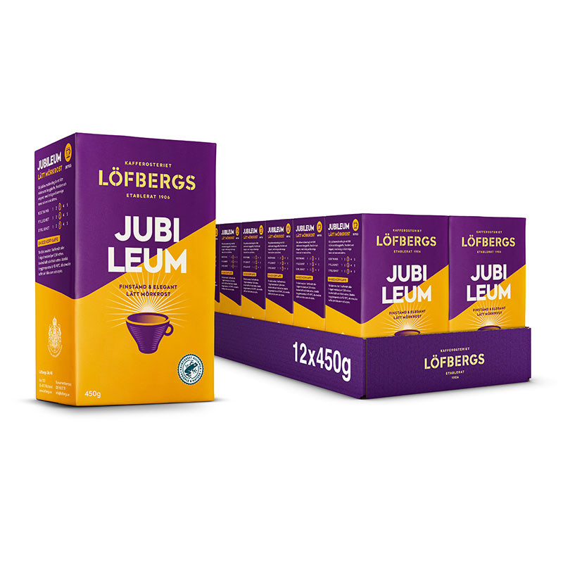 12 st Bryggkaffe Jubileum 450g
