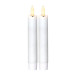 LED Antikljus 2-pack Flamme Rustic 15 cm