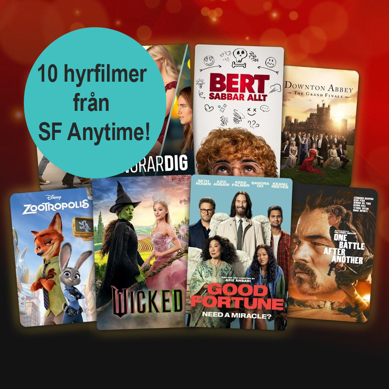 10 st SF hyrfilmer