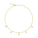 Halsband Emmy Pearl Gold Crystal