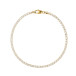 Armband Shiny Tennis Gold M