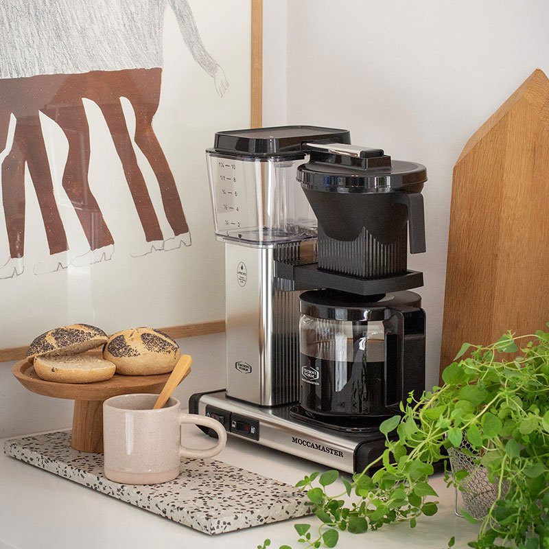 Moccamaster Optio Polished Silver