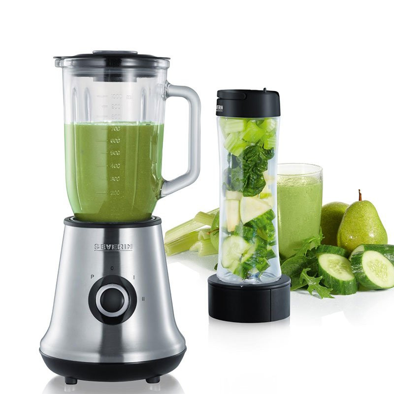 Blender Glaskanna 1 liter + Mix & Go 