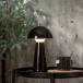 Bordslampa Mushroom svart