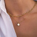Halsband Mini Carlotta Gold Crystal