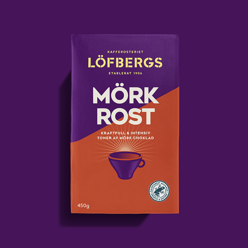 Bryggkaffe Mörkrost 450g