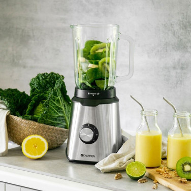 Blender 1,5L 600W Glaskanna Rostfri