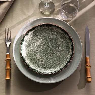 Ostindia Floris Plate 20 cm Green