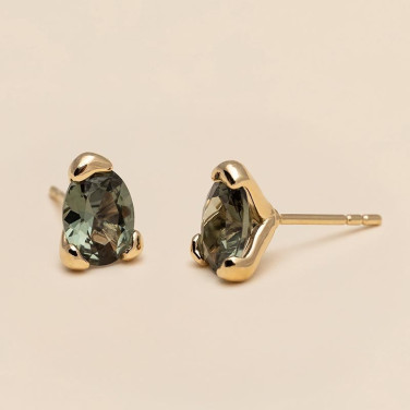 Embla Stud Örhänge Tourmaline