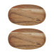 Bricka Natur 2-pack