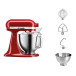 Artisan Stand Mixer Premium 4,8 liter Röd