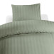 2-Dels Set Hotellsatin Grön