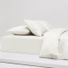 Shade Enkelt påslakan Perfect White 150x210