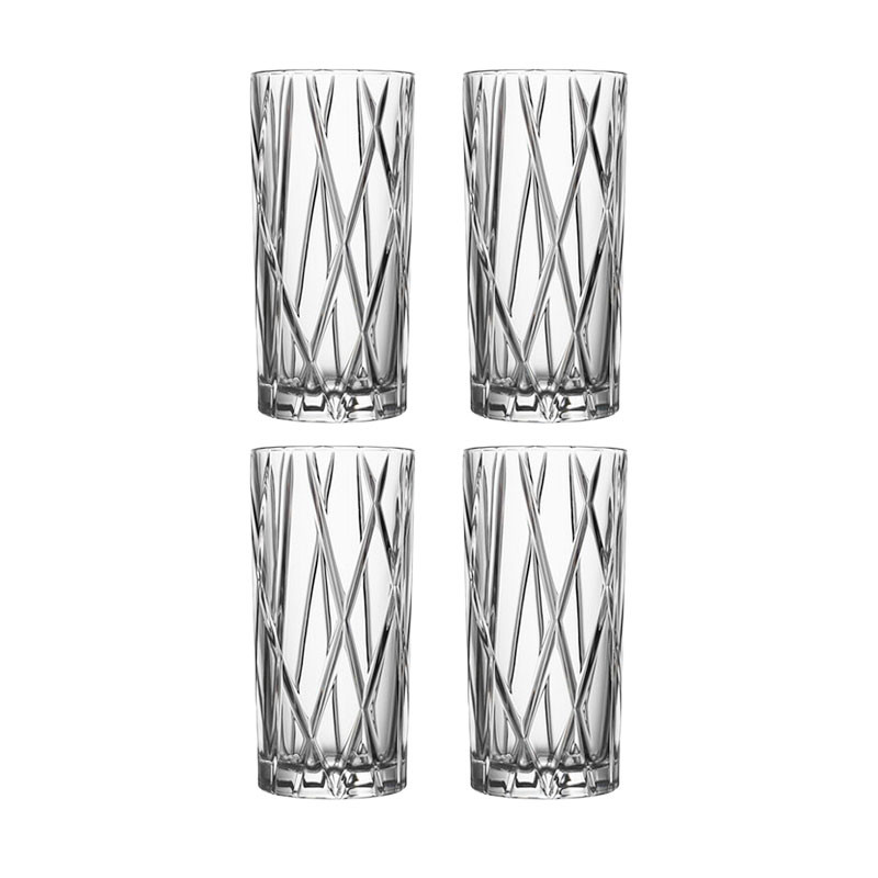 City Highball Glas 37 cl 4-pack