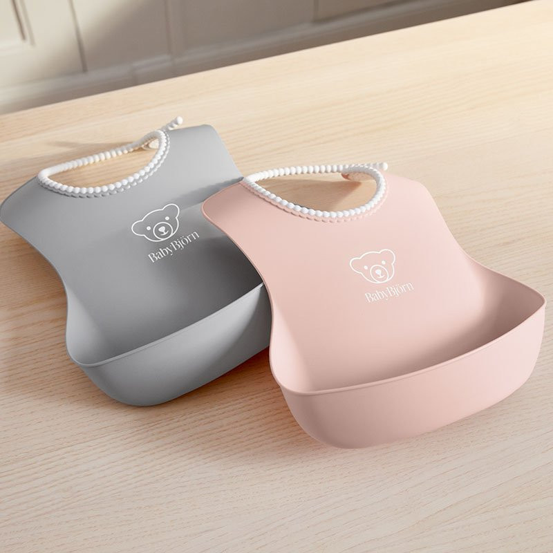 Haklapp 2-pack Rosa/Grå