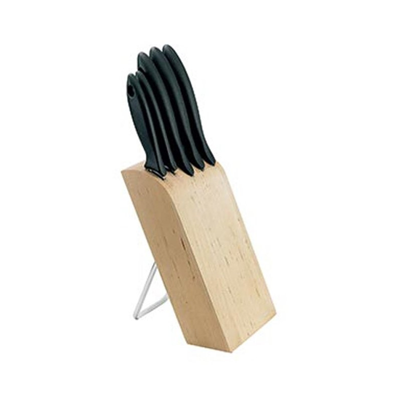 Knivblock med 5 knivar