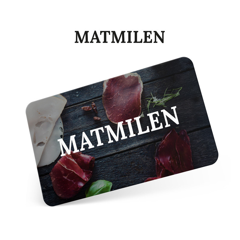 Matmilen Värdebiljett