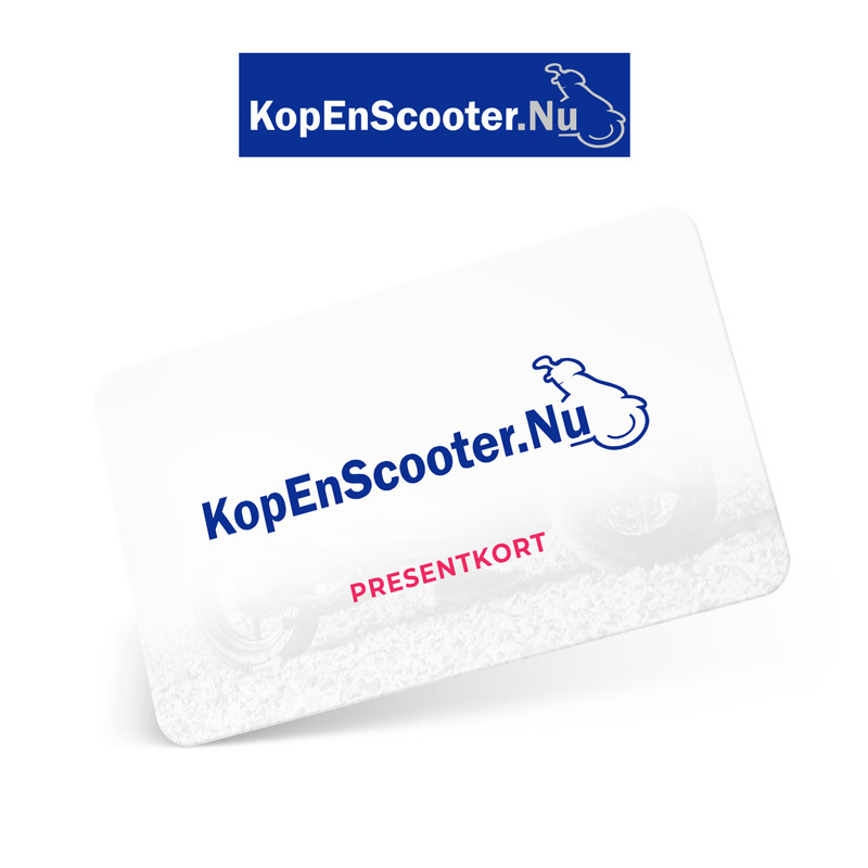 Presentkort kopenscooter.nu, 500 kr