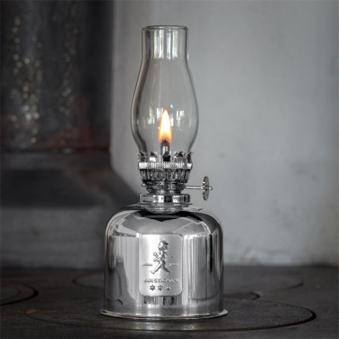 Oljelampa Silver